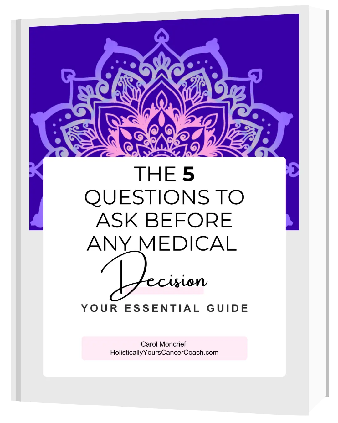 5 questions to ask before any medical decision mockup